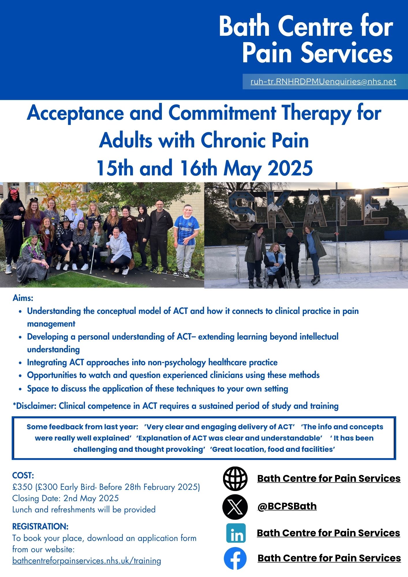 ACT Study Day 2025 flyer ACT Study Day 2025 flyer